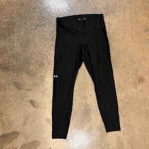 Under Armour Heatgear Black Compression Leggings Women's size L